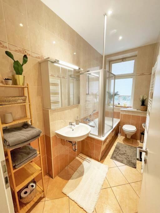 Casarina - Charmante Wohnung Direkt Am Zoo Mit Sauna Leipzig Exterior foto
