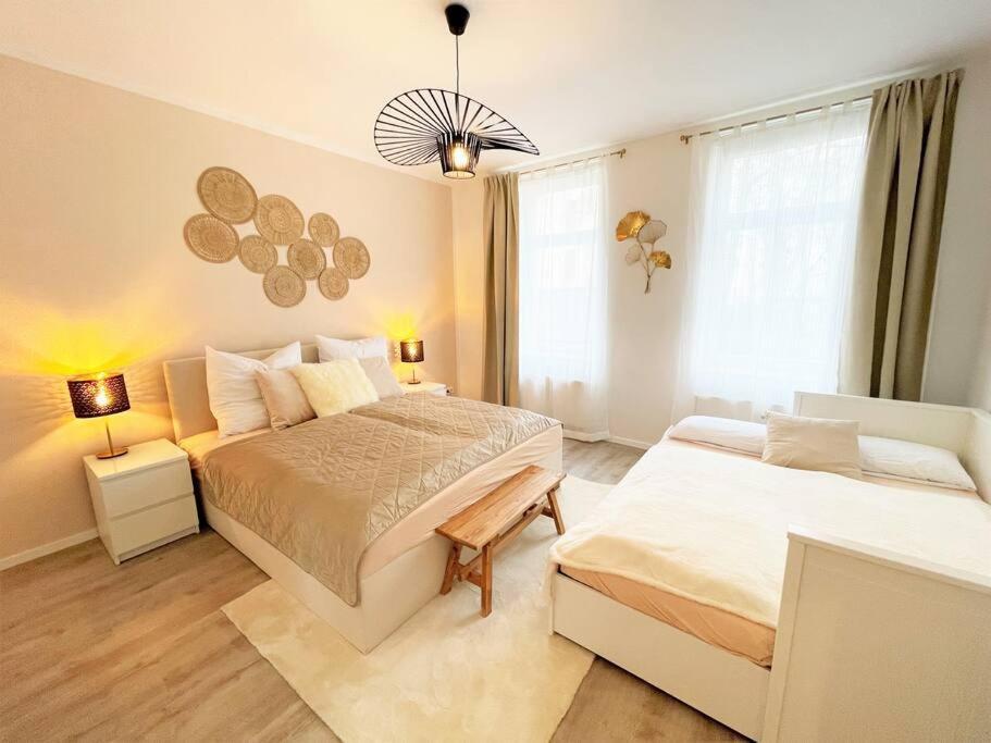 Casarina - Charmante Wohnung Direkt Am Zoo Mit Sauna Leipzig Exterior foto